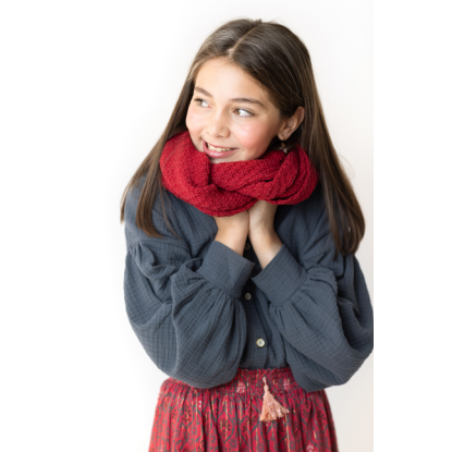 BLUSA BAMBULA GRIS - OSAMORE