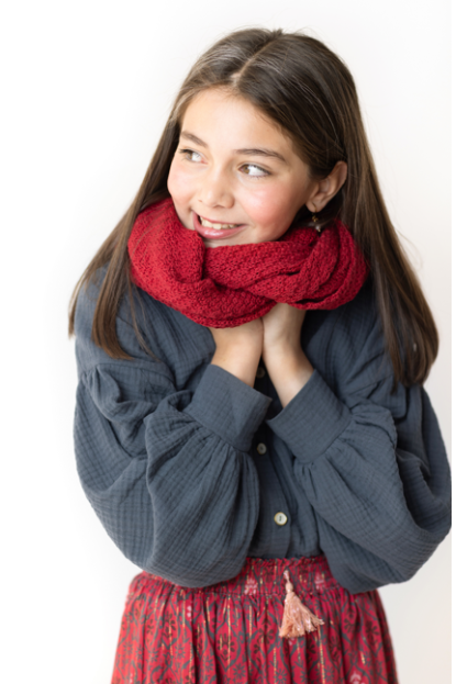 BLUSA BAMBULA GRIS - OSAMORE