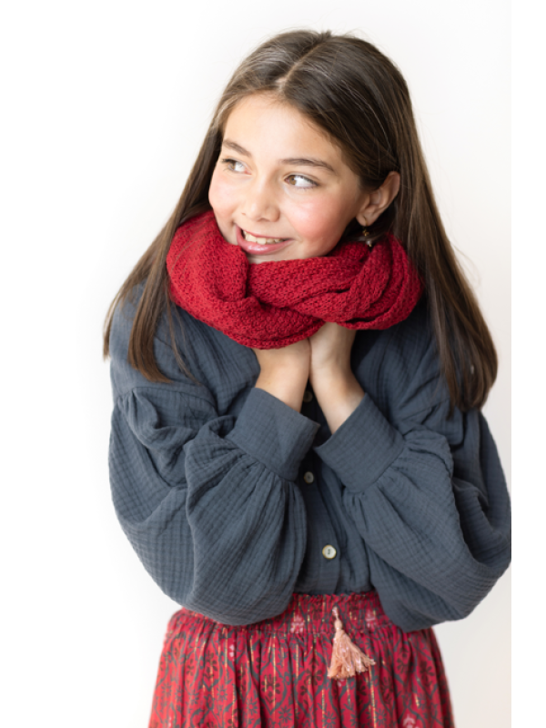 BLUSA BAMBULA GRIS - OSAMORE