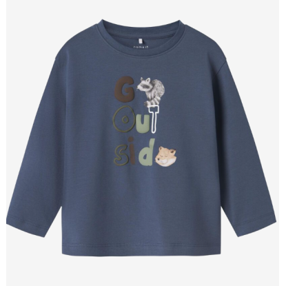 CAMISETA AZUL MAPACHE - NAME IT