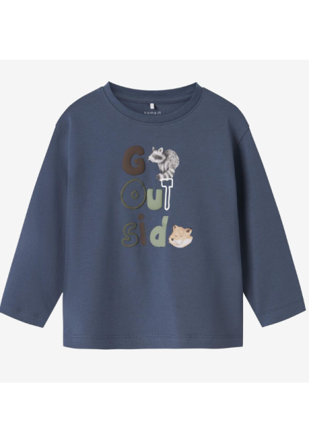 CAMISETA AZUL MAPACHE - NAME IT