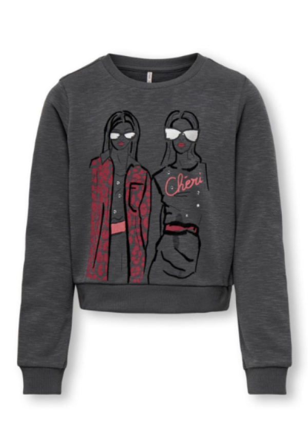 SUDADERA GIRLS - ONLY