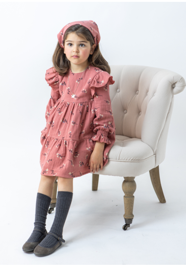 VESTIDO FLOR TULIPAN - OSAMORE