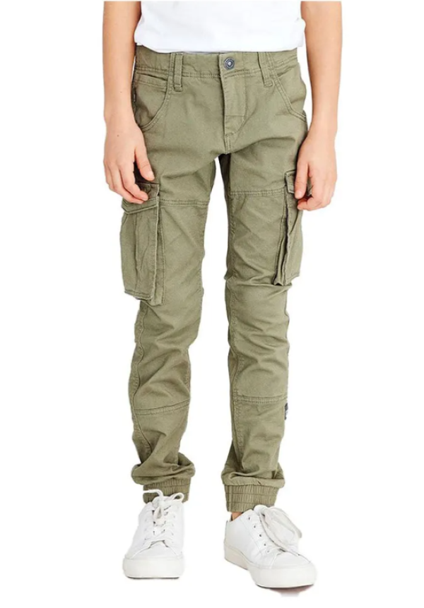 PANTALON CARGO VERDE - NAME IT
