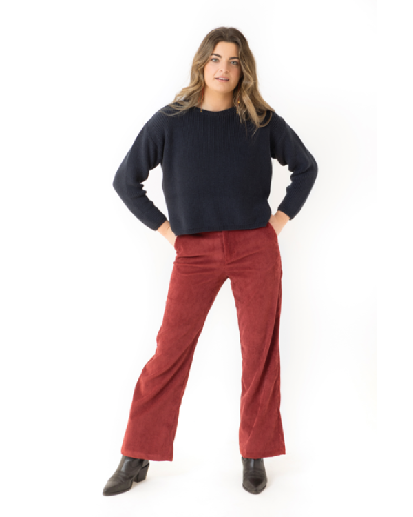 PANTALÓN PANA GUINDA - OSAMORE