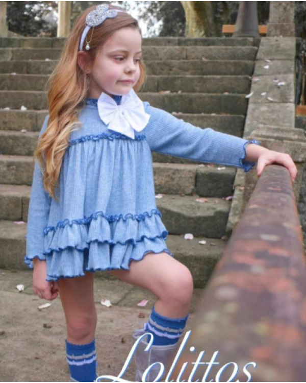 VESTIDO PUNTO BRILLO - LOLITTOS