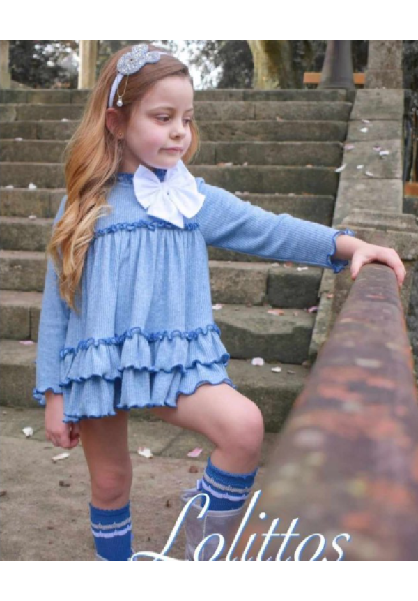 VESTIDO PUNTO BRILLO - LOLITTOS