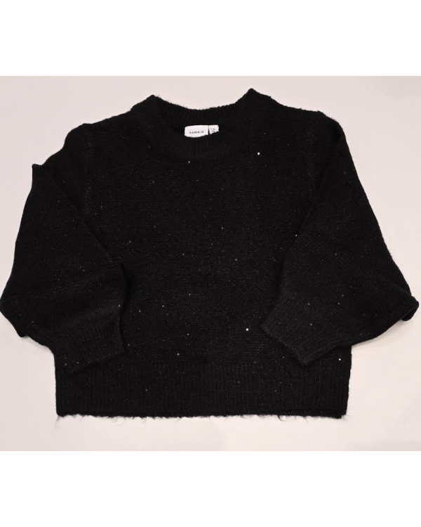 JERSEY PUNTO NEGRO BRILLO - NAME IT