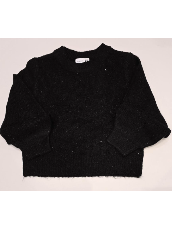 JERSEY PUNTO NEGRO BRILLO - NAME IT