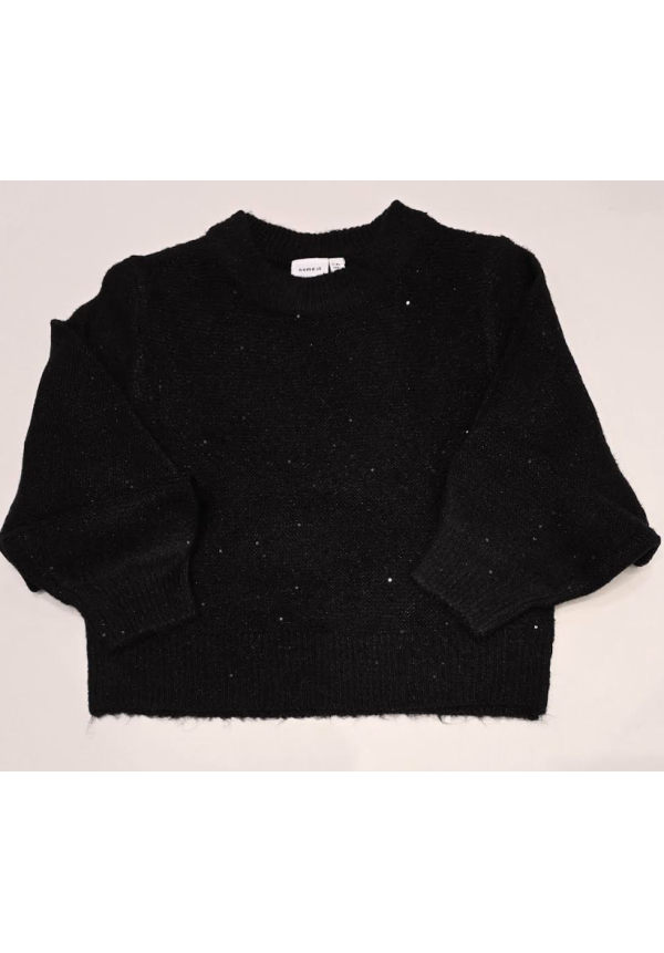 JERSEY PUNTO NEGRO BRILLO - NAME IT