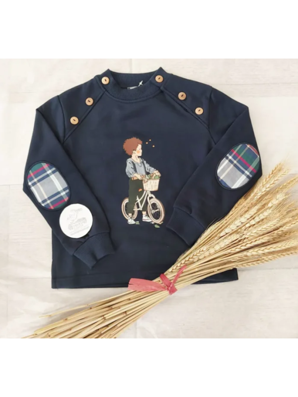 SUDADERA BICI - MON PETIT BONBON