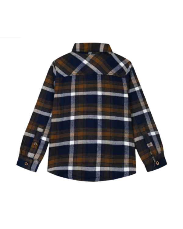 CAMISA CUADROS MARRÓN - ENERGIERS