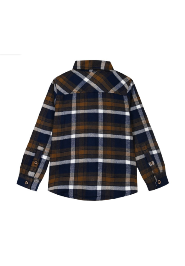 CAMISA CUADROS MARRÓN - ENERGIERS