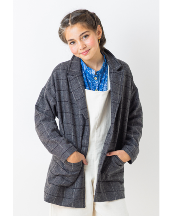 AMERICANA CUADROS GRIS - OSAMORE