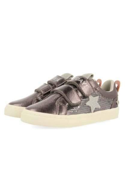 ZAPATILLAS LENTEJUELAS PLOMO - GIOSEPPO