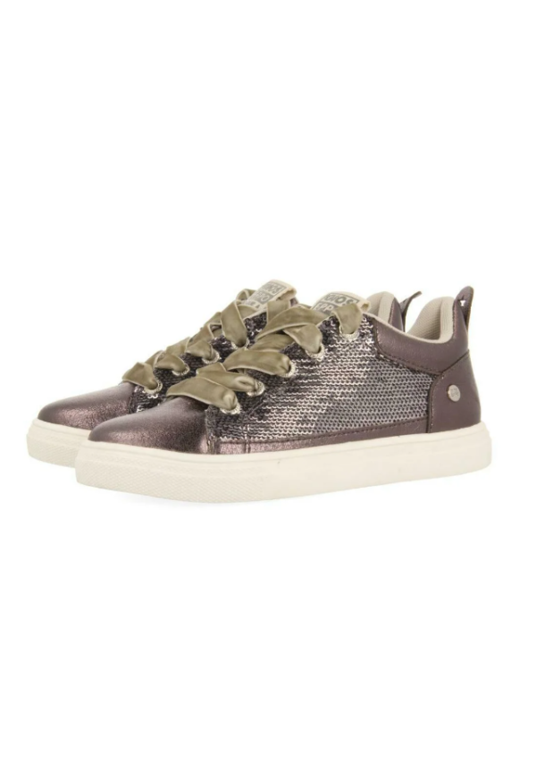 ZAPATILLAS CORDONES PLOMO - GIOSEPPO