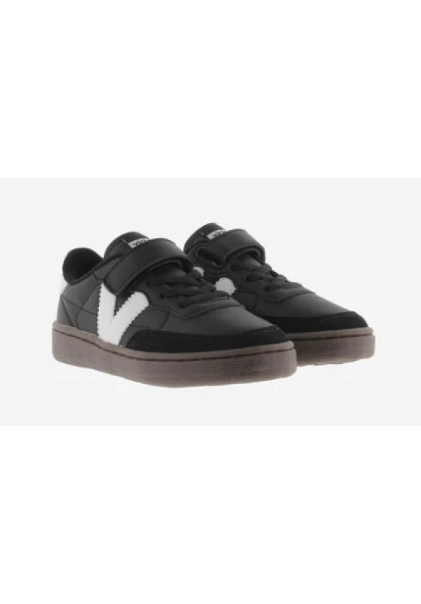 ZAPATILLA NEGRO VELCRO - VICTORIA