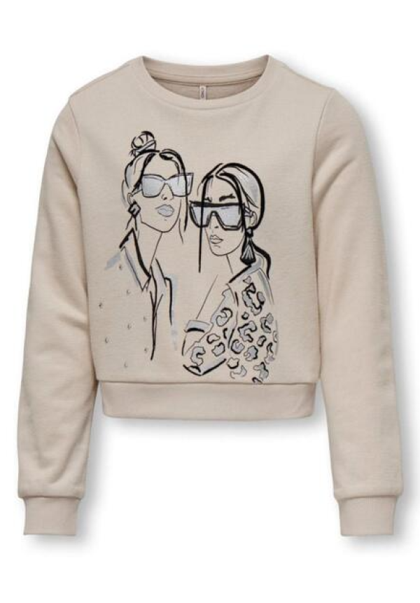 SUDADERA GIRLS - ONLY