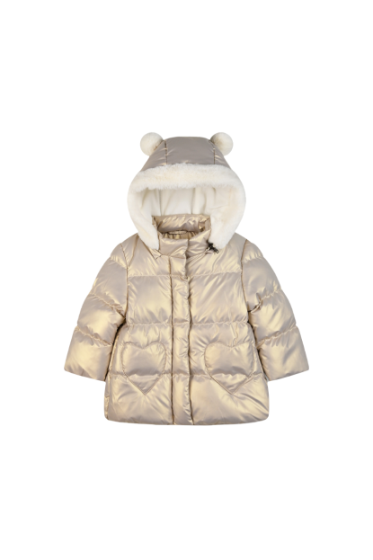 CAZADORA DORADA CAPUCHA - ENERGIERS