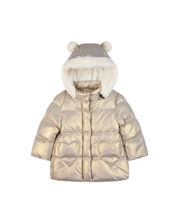 CAZADORA DORADA CAPUCHA - ENERGIERS