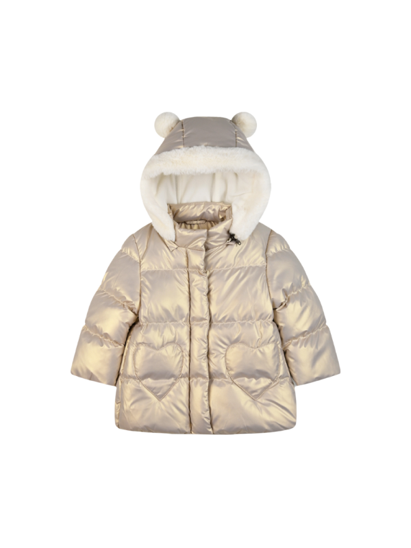 CAZADORA DORADA CAPUCHA - ENERGIERS