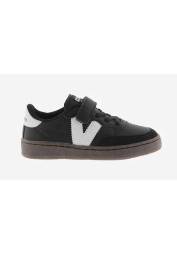 ZAPATILLA NEGRO VELCRO - VICTORIA