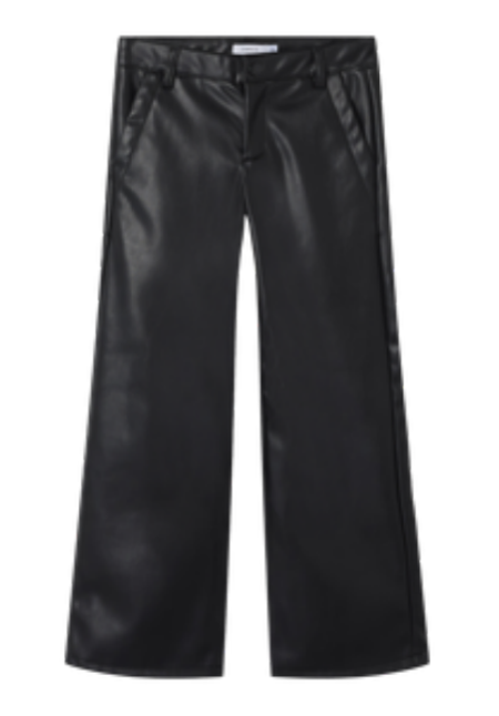 PANTALON CUERO NEGRO - NAME IT