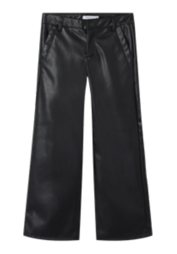 PANTALON CUERO NEGRO - NAME IT