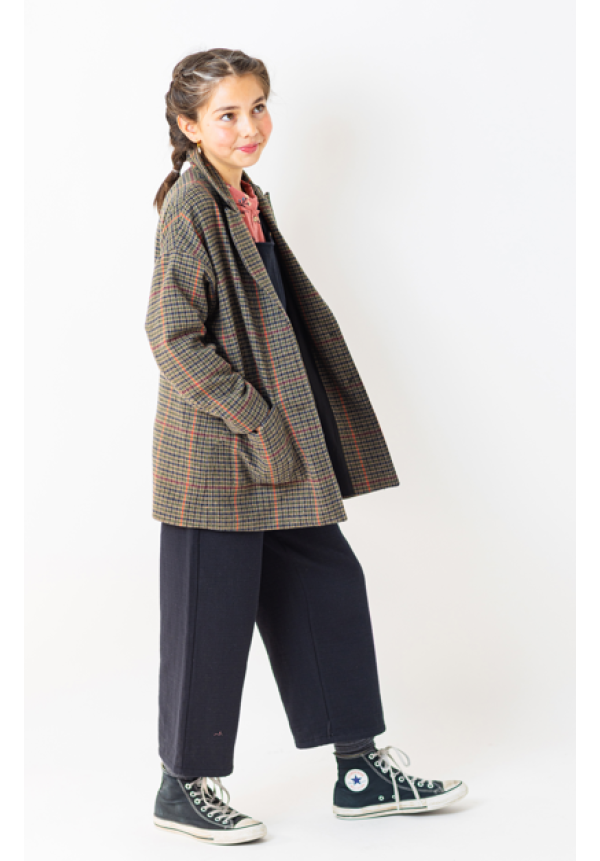 AMERICANA CUADROS MARRON - OSAMORE