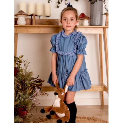 VESTIDO DENIM - MON PETIT BONBON