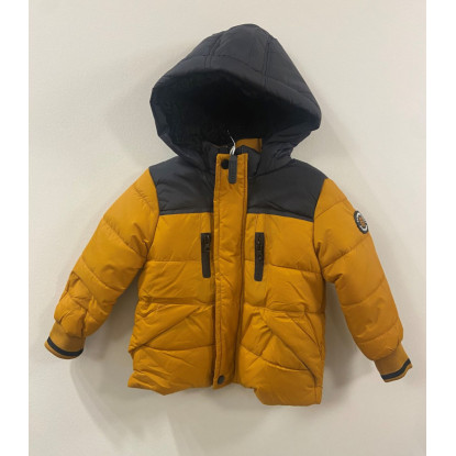 CAZADORA COLOR CALABAZA CAPUCHA NEGRA - ENERGIERS