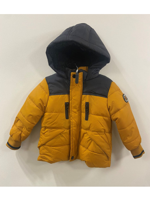 CAZADORA COLOR CALABAZA CAPUCHA NEGRA - ENERGIERS