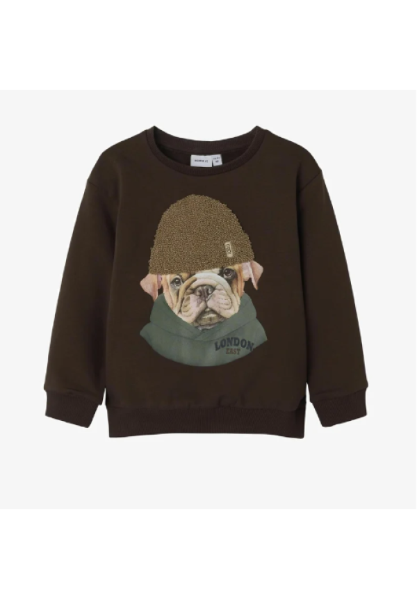 SUDADERA PERRO GORRO - NAME IT