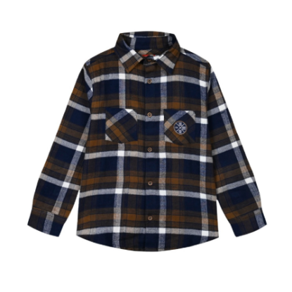 CAMISA CUADROS MARRÓN - ENERGIERS