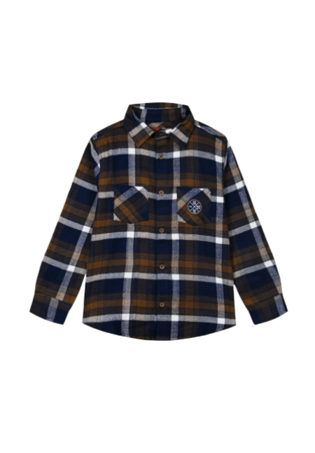 CAMISA CUADROS MARRÓN - ENERGIERS
