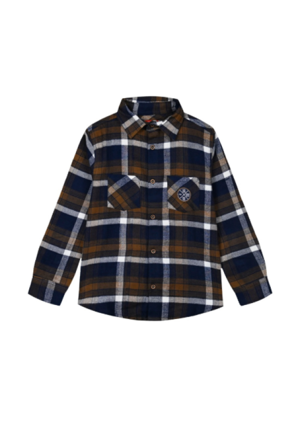 CAMISA CUADROS MARRÓN - ENERGIERS