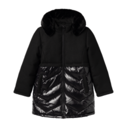 CAZADORA NEGRA CAPUCHA - NAME IT