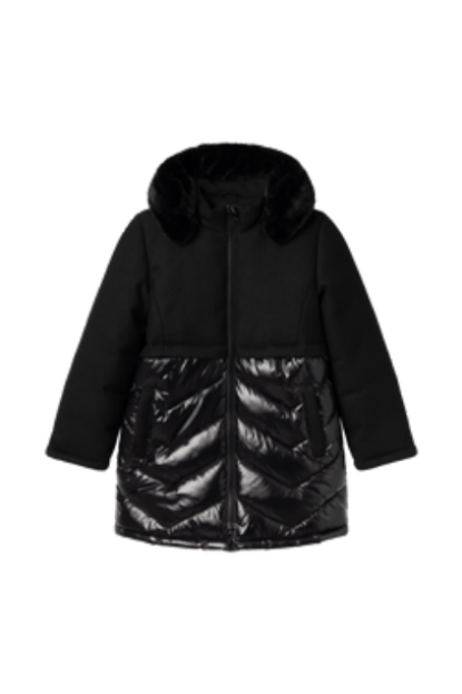 CAZADORA NEGRA CAPUCHA - NAME IT