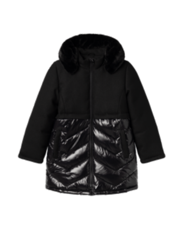 CAZADORA NEGRA CAPUCHA - NAME IT