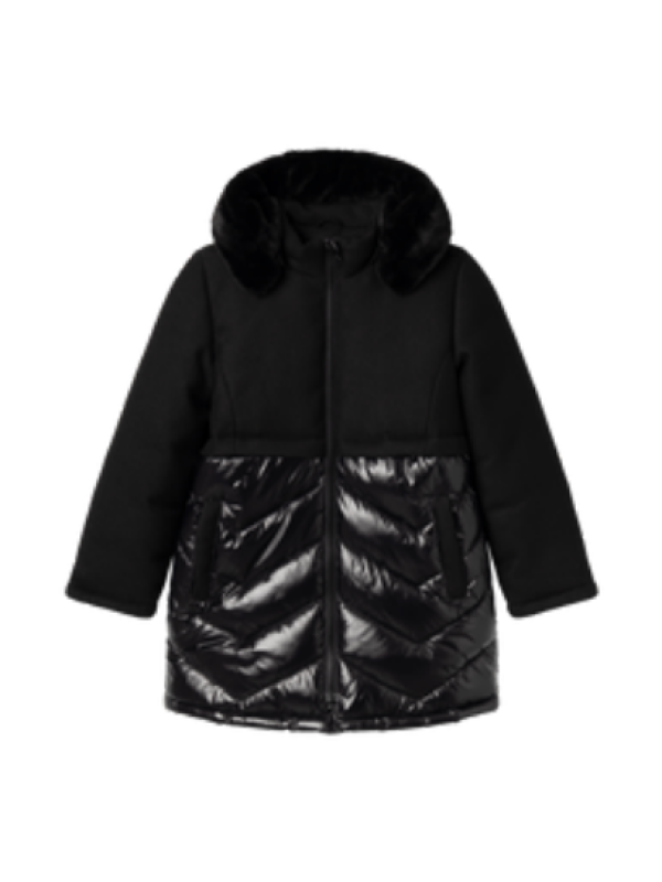 CAZADORA NEGRA CAPUCHA - NAME IT