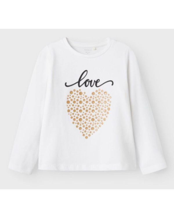 CAMISETA BLANCA LOVE - NAME IT