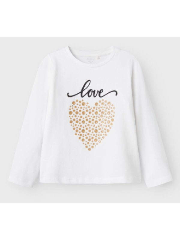 CAMISETA BLANCA LOVE - NAME IT
