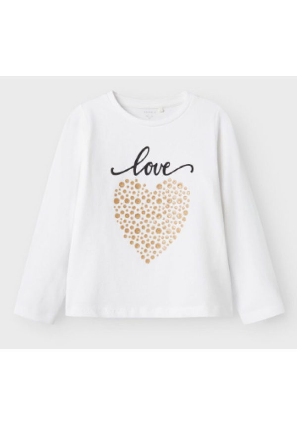 CAMISETA BLANCA LOVE - NAME IT