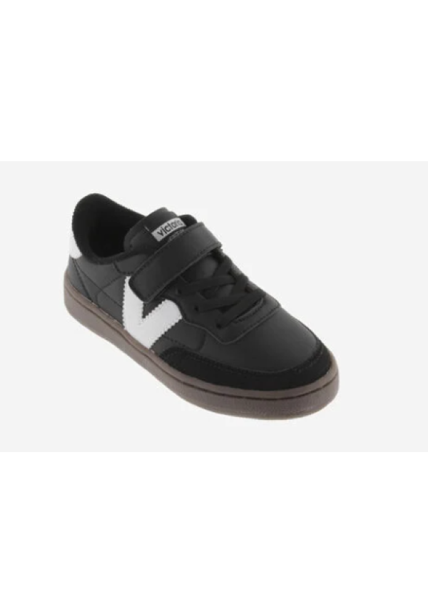 ZAPATILLA NEGRO VELCRO - VICTORIA