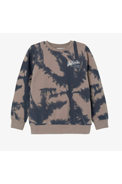 SUDADERA MARRÓN DEGRADADO - NAME IT