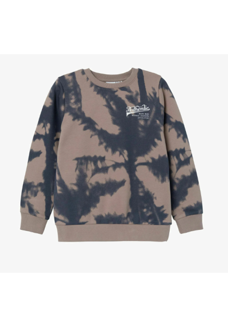SUDADERA MARRÓN DEGRADADO - NAME IT