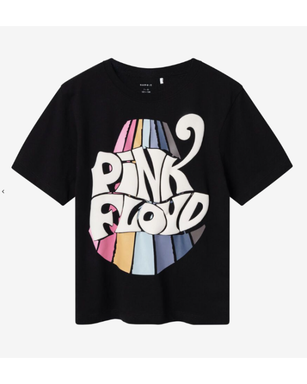 CAMISETA NEGRA PINK - NAME IT