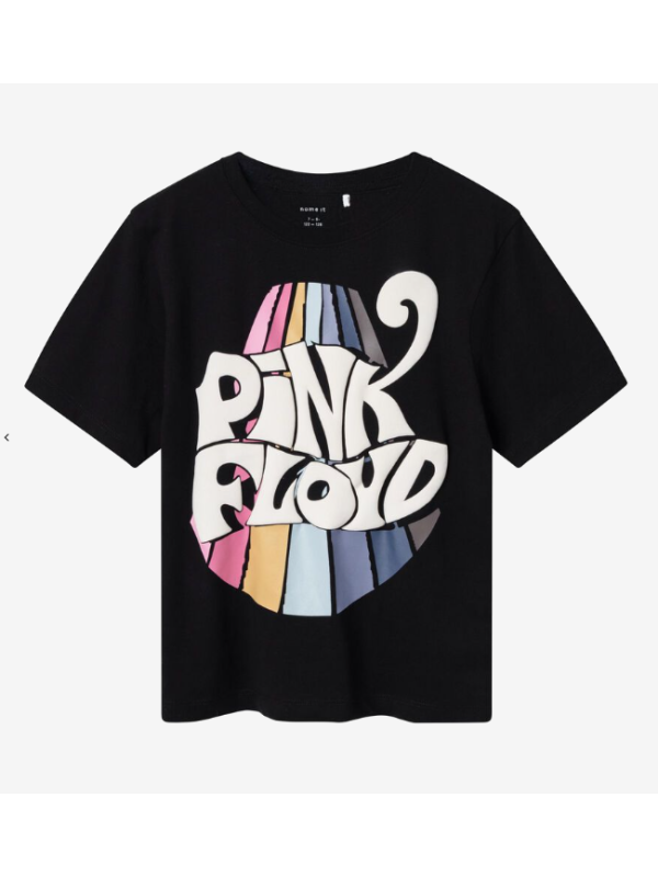 CAMISETA NEGRA PINK - NAME IT