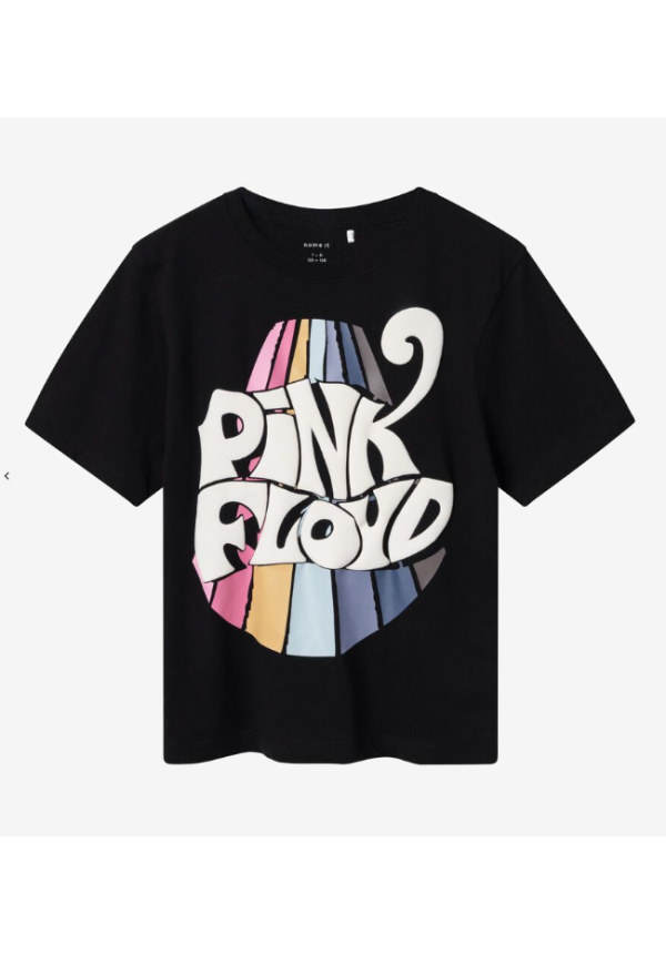CAMISETA NEGRA PINK - NAME IT