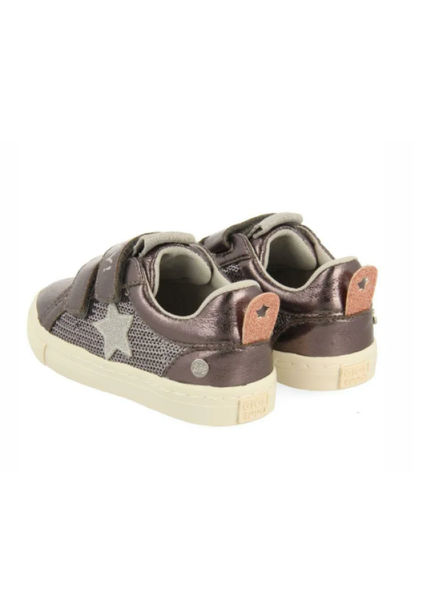 ZAPATILLAS LENTEJUELAS PLOMO - GIOSEPPO